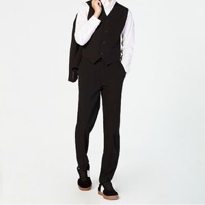 Calvin Klein flat front stretch slim fit pants